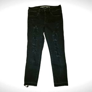 American Eagle black skinny jeans